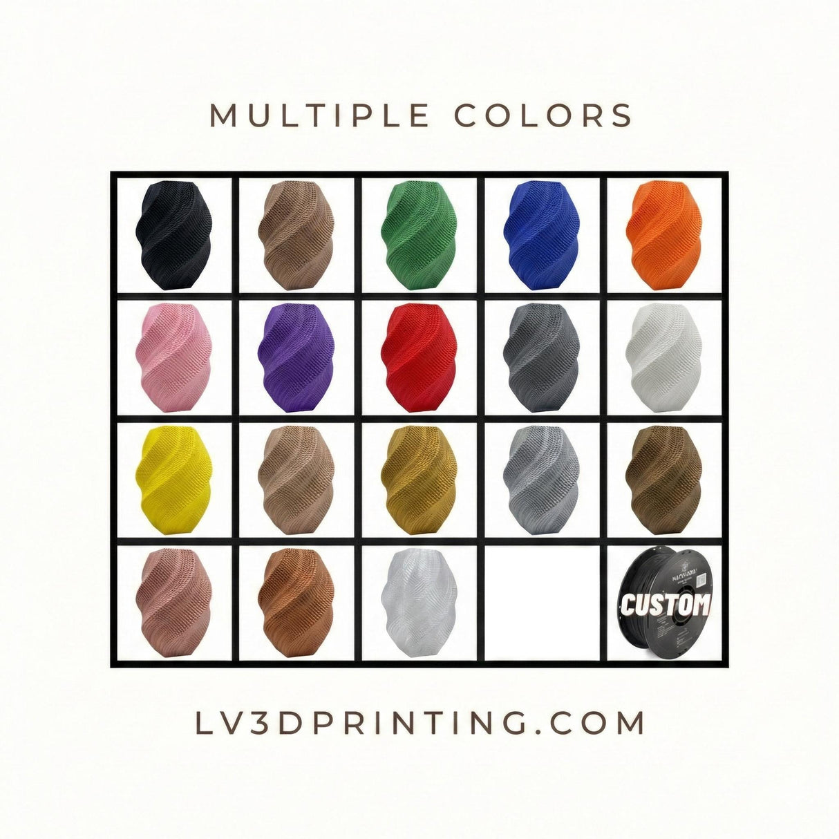 Lunfardo Josefina Multishade Lamp Shade | Home Decor | Gift Idea | Pendant Lighting - LV3DPrinting