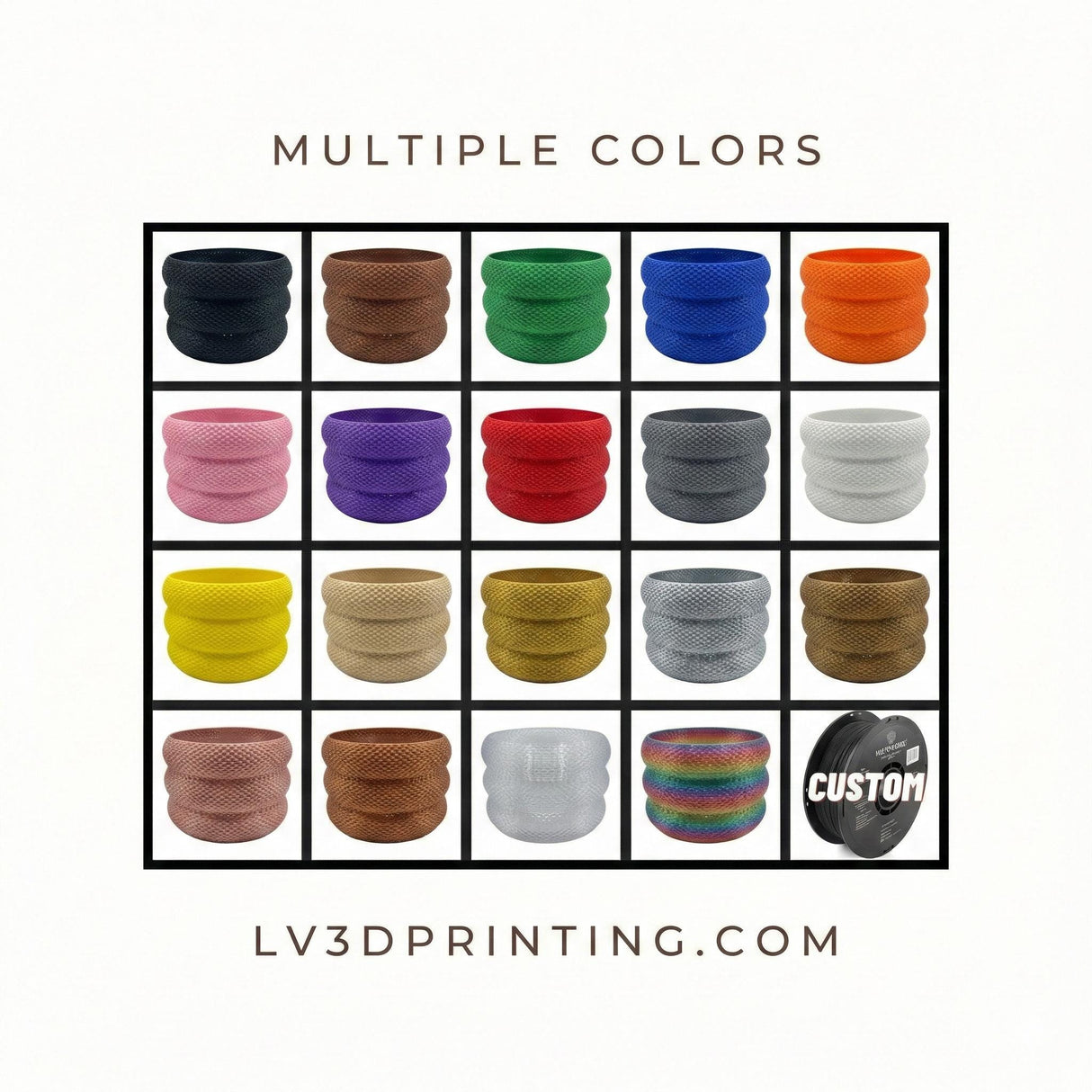 Lunfardo Mara Ripplemesh Lamp Shade | Home Decor | Gift Idea | Geometric | Pendant Lighting - LV3DPrinting