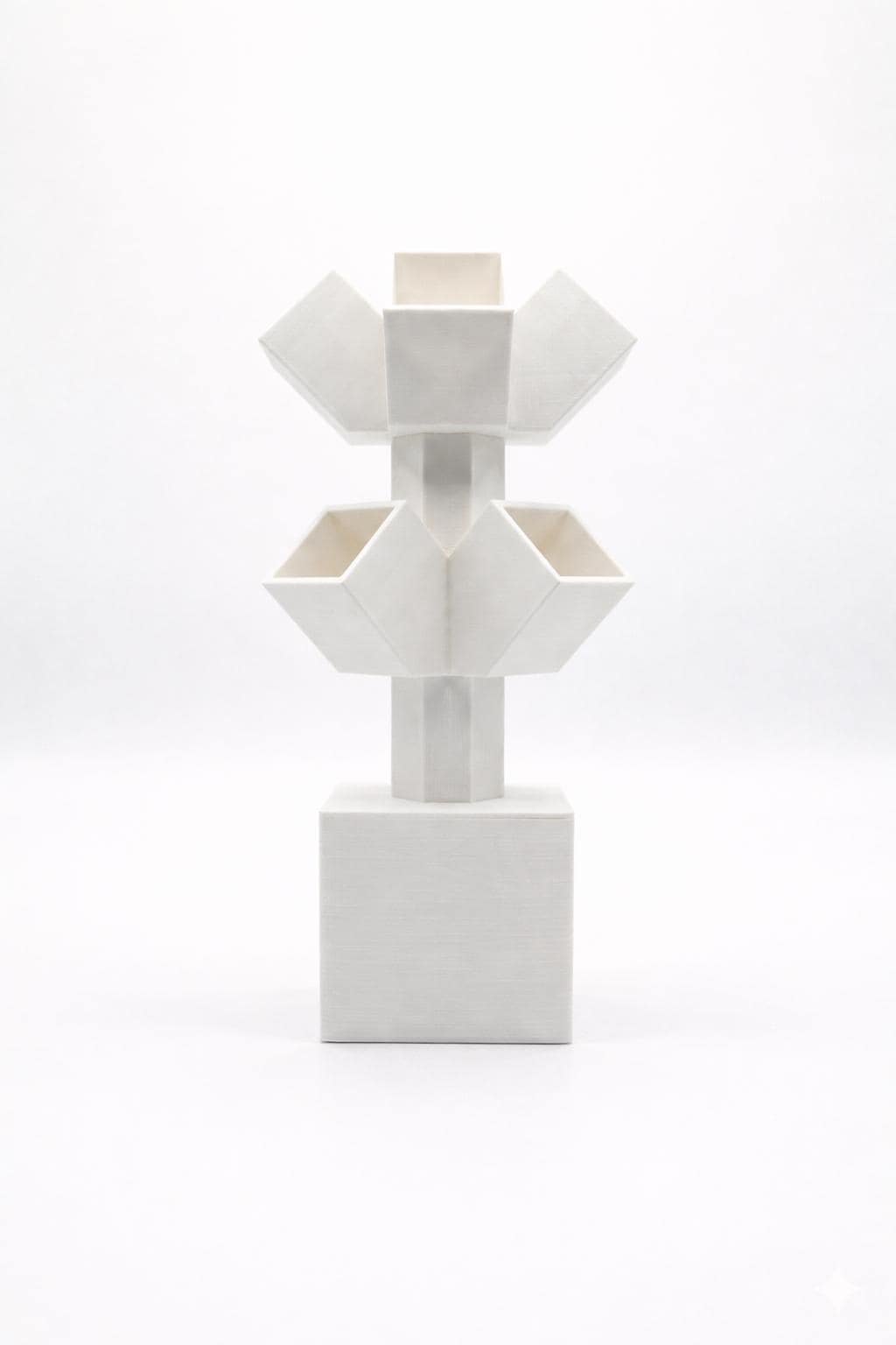 LV 3D Mini Stackable Hydroponic System | Desktop Indoor Garden | 3D Printed Hydroponic Planter | Modern Plant Grow Kit