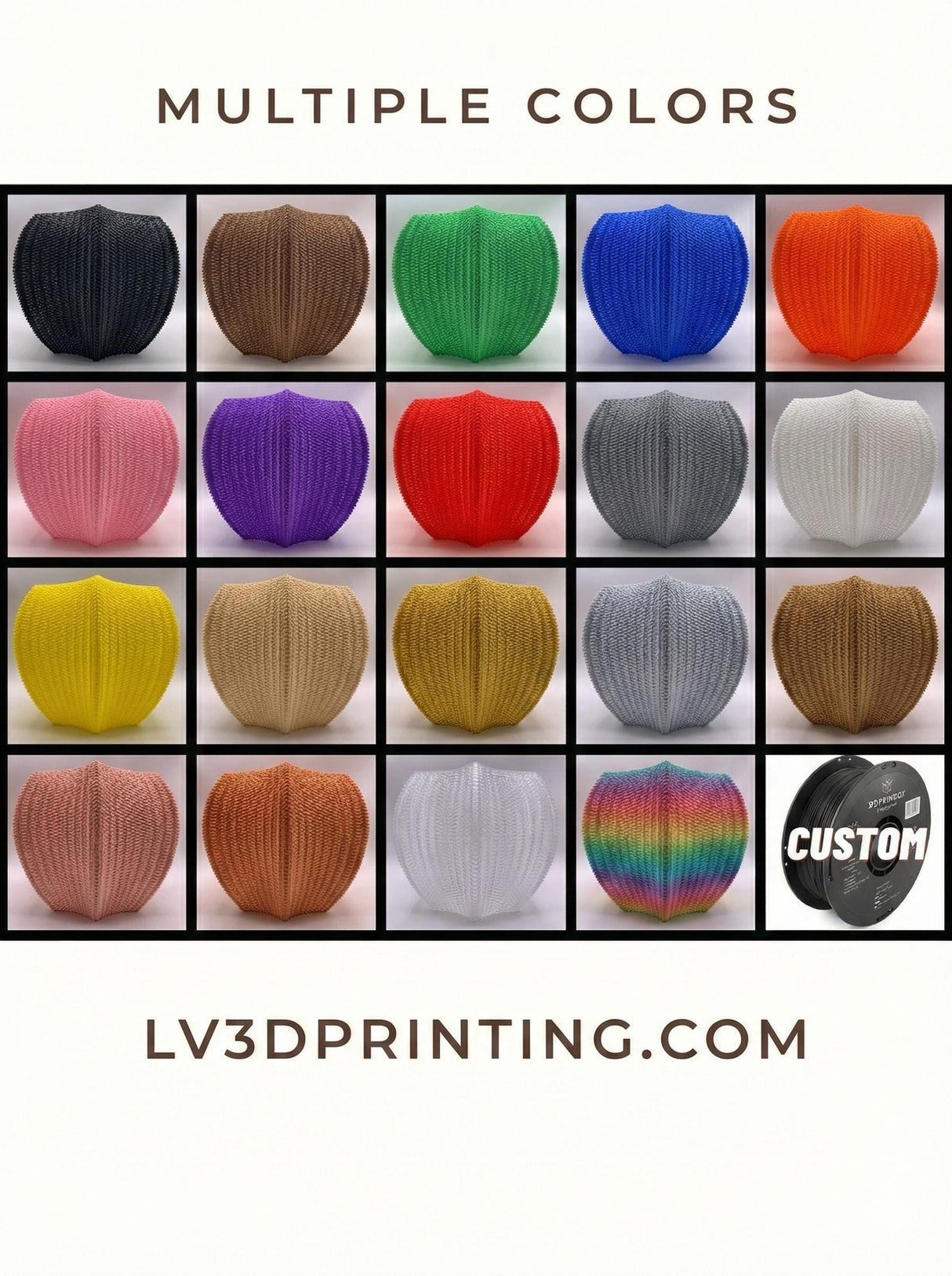 Lunfardo Marisa Lamp Shade | Home Decor | Gift Idea | Geometric | Pendant Lighting - LV3DPrinting