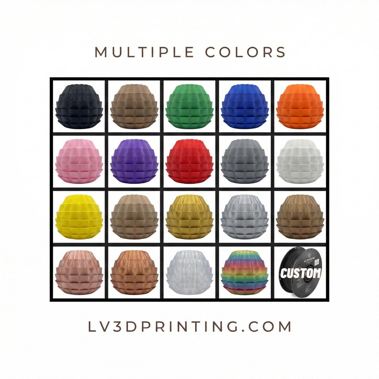 3DPPA Ankinara Lamp Shade | Home Decor | Gift Idea | Geometric | Pendant Lighting - LV3DPrinting