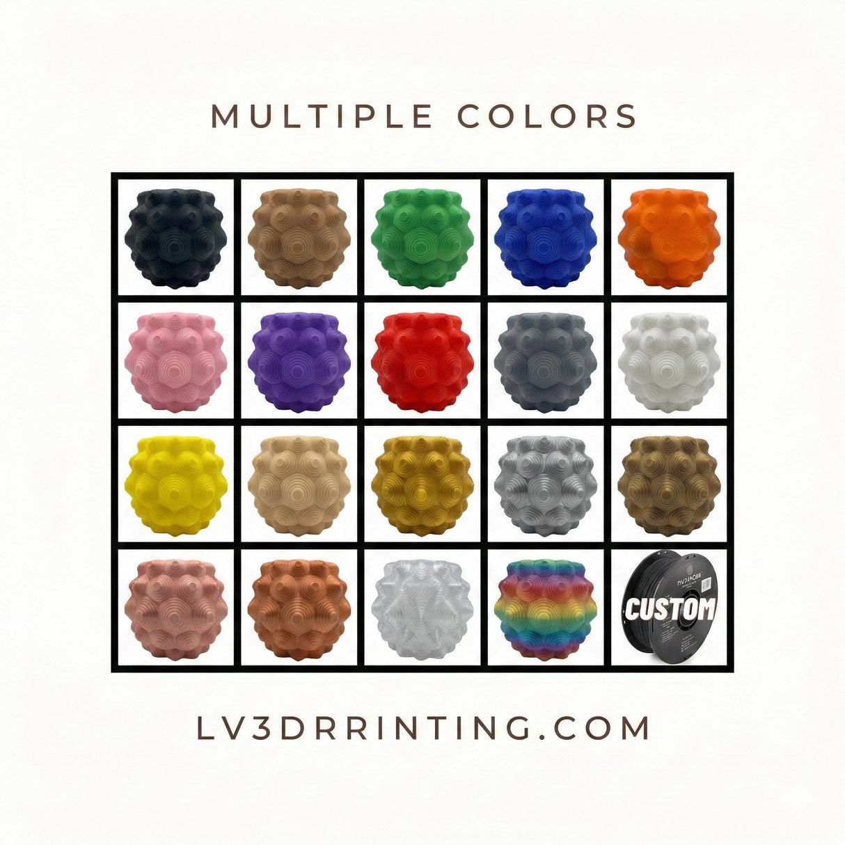 3DPPA Thiles Lamp Shade | Home Decor | Gift Idea | Geometric | Pendant Lighting - LV3DPrinting