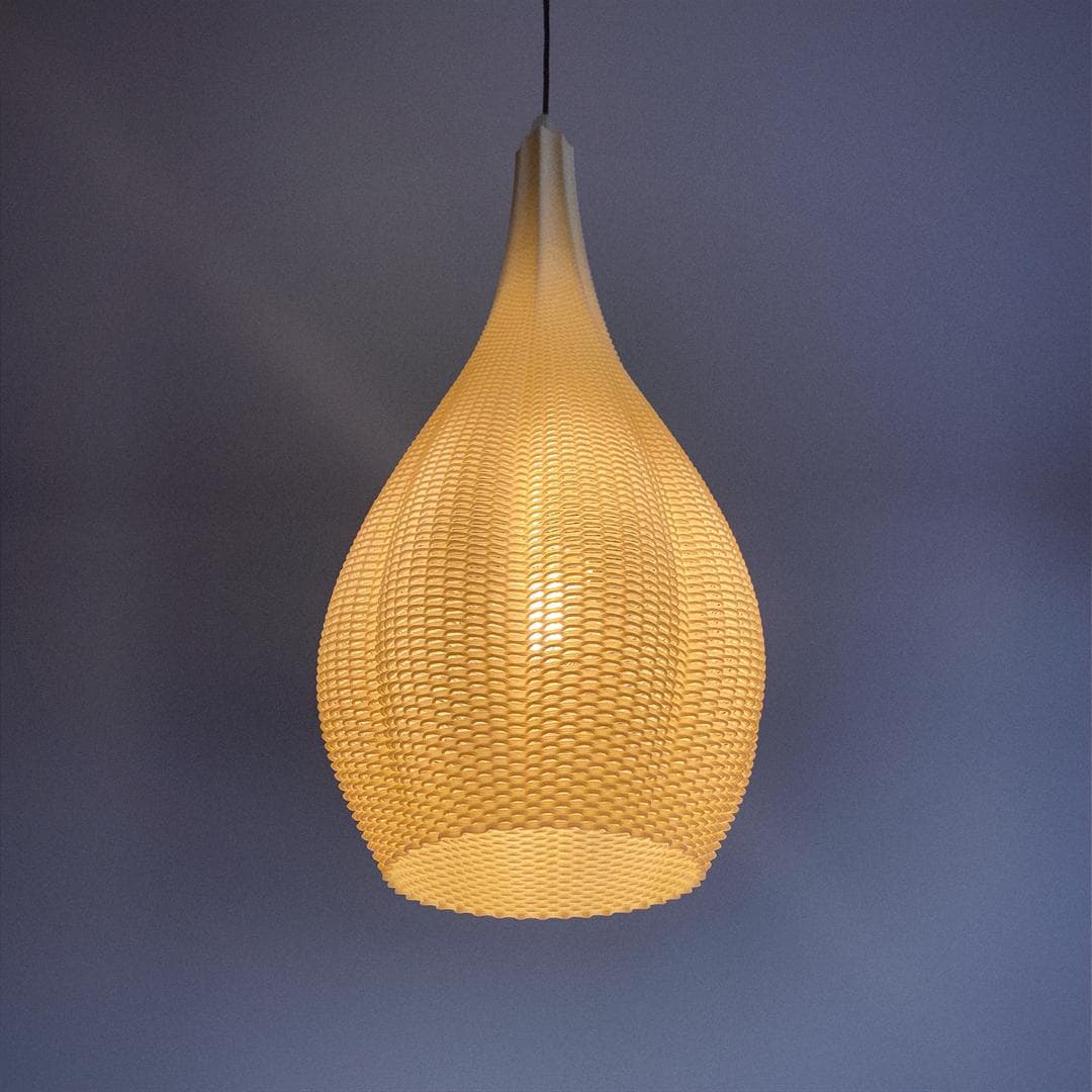 Lunfardo Luana Pendant Lamp Shade | Home Decor | Gift Idea | Geometric | Pendant Lighting - LV3DPrinting