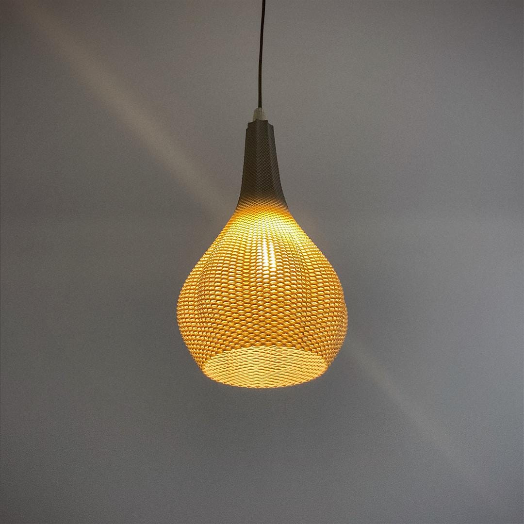 Lunfardo Luana Pendant Lamp Shade | Home Decor | Gift Idea | Geometric | Pendant Lighting - LV3DPrinting