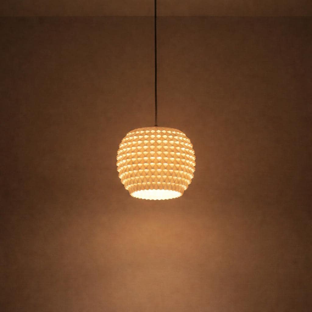 3DPPA Anannas Lamp Shade | Home Decor | Gift Idea | Geometric | Pendant Lighting - LV3DPrinting