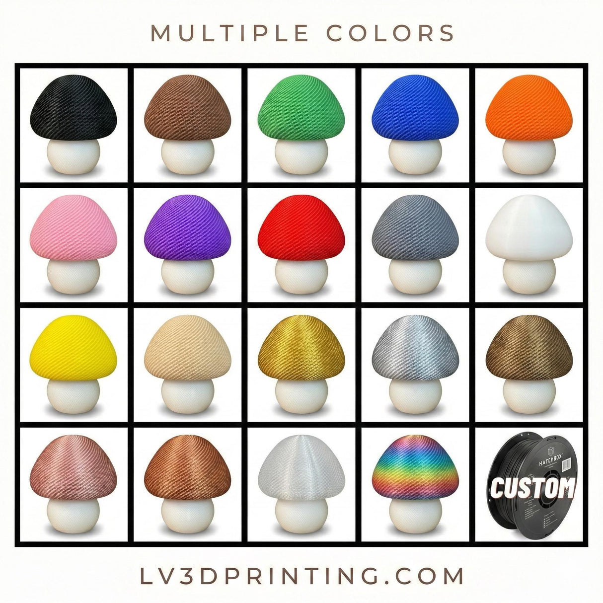 Lunfardo Jongo Table Lamp | Mushroom Lamp | RippleMesh Texture | Modern Home Decor | Geometric Lighting | 3D Printed Lamp | Gift Idea