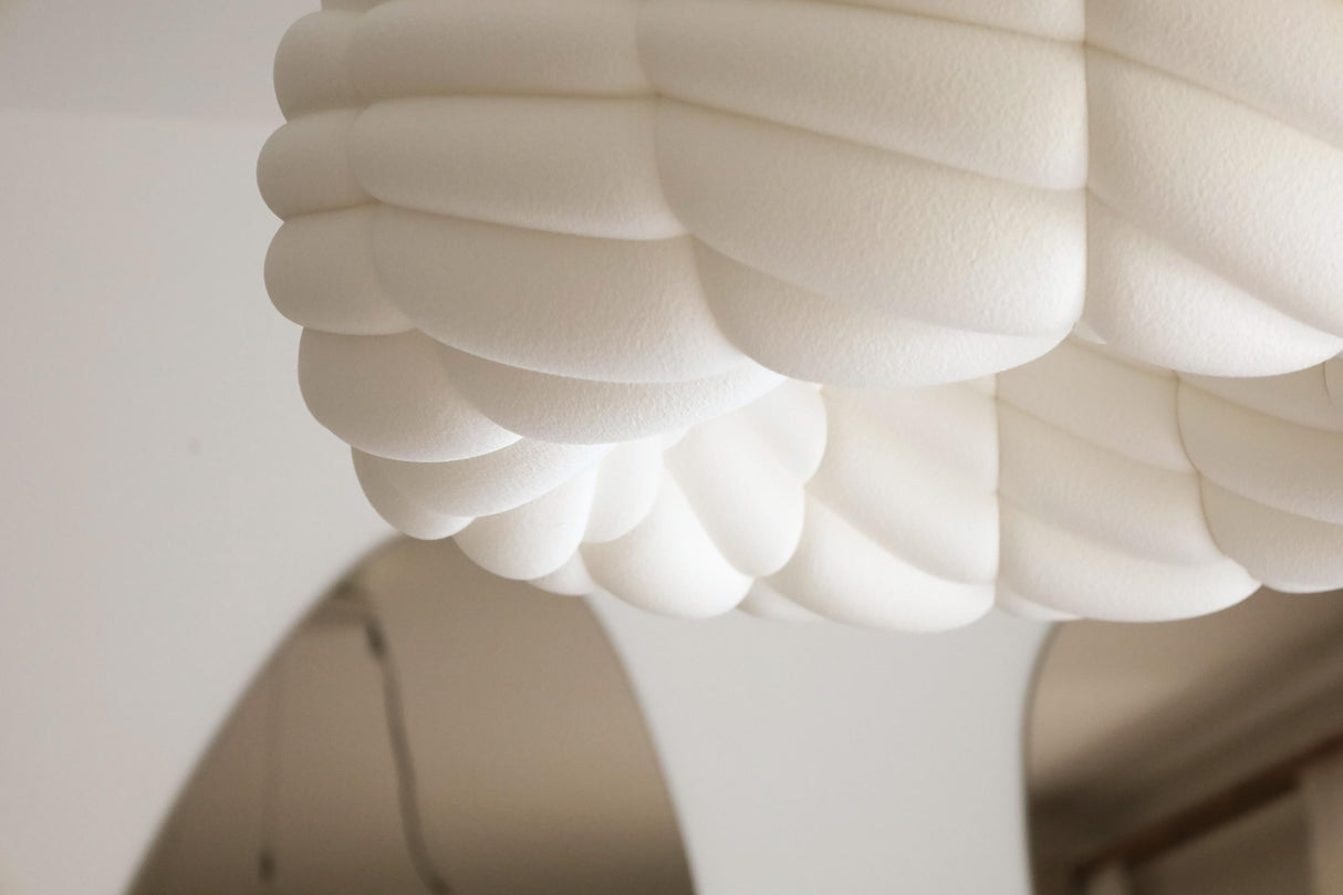 Lamp Printed IAP Airy Chandelier V2 Helix | Cloud Chandelier | 3D Printed Pendant Light | Modern Ceiling Lamp