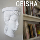 3D Shook Geisha Mini Floating Shelf for Party, Living Room, Bedroom