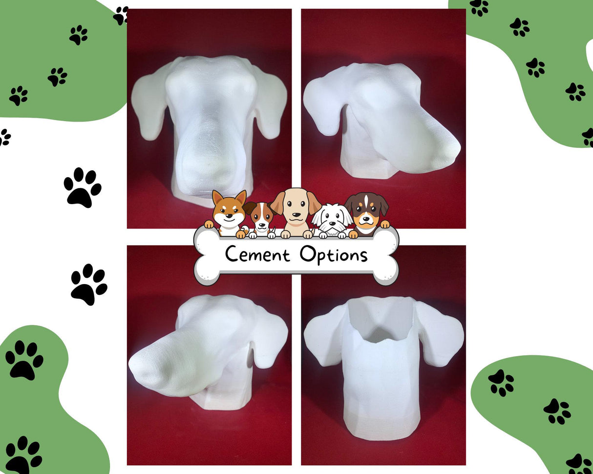 Custom Pet Memorial Vase All Breeds Options (Cats & Dogs) for Dinner Table, Party, Living Room, Bedroom