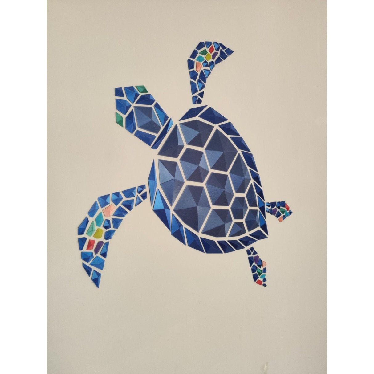 DGEmily Sea Turtle Wall Art | Home Decor | Gift Idea | Polygon | Wall Decor | Custom sizes! | Any Color! | Material Types!
