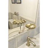 Creassera Mirror Leaf Bathroom Accessories Set | Soap Dispenser | Soap Dish | Toothbrush Holder | ANY COLOR!