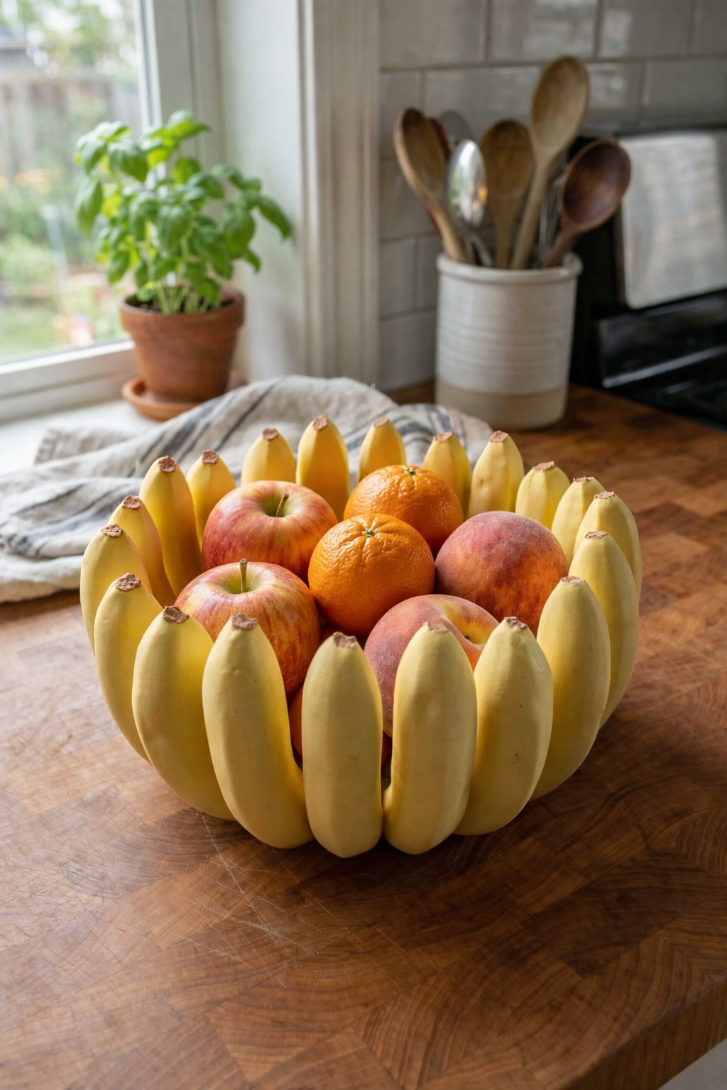 Gazzaladra Banana Bowl l Decor | Tableware | Decorative Bowl | Fruit B