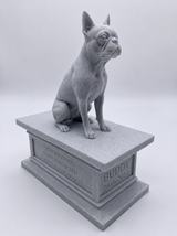 LV 3D Custom Dog Memorial Statue from Photo | Personalized Pet Loss Gift | Dog Urn with Ashes Drawer | Pet Remembrance Sculpture