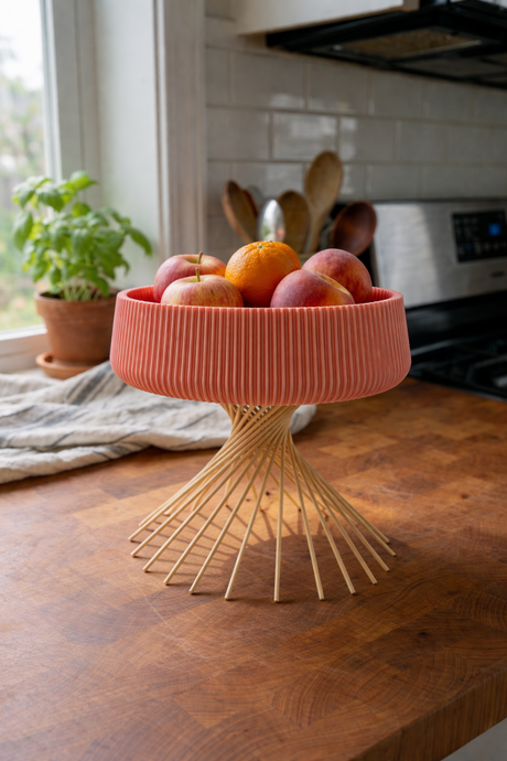 Gazzaladra Kitchen & Dining Fire Fruit Bowl Decor | Tableware | Decorative Bowl | Fruit Bowl - LV3DPrinting