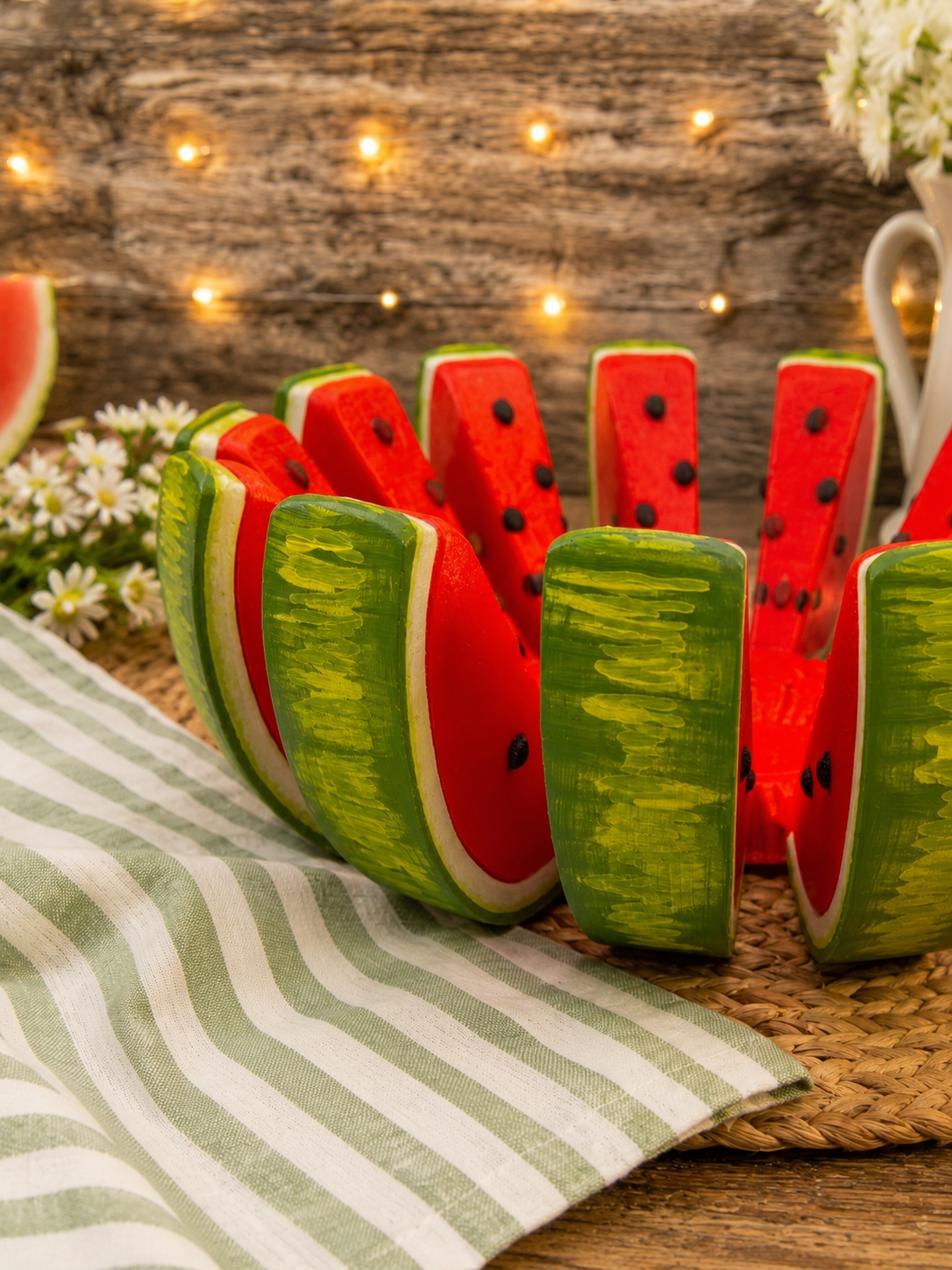 LV 3D Watermelon Bowl l Decor | Tableware | Decorative Bowl | Fruit Bowl