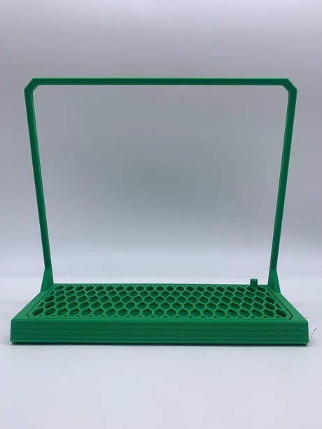 Gazzaladra Kitchen Sponge Holder | Sink Sponge Organizer | 3D Printed Sponge Dryer | Honeycomb Drain Tray | Modern Kitchen Sink Accessory - LV3DPrinting
