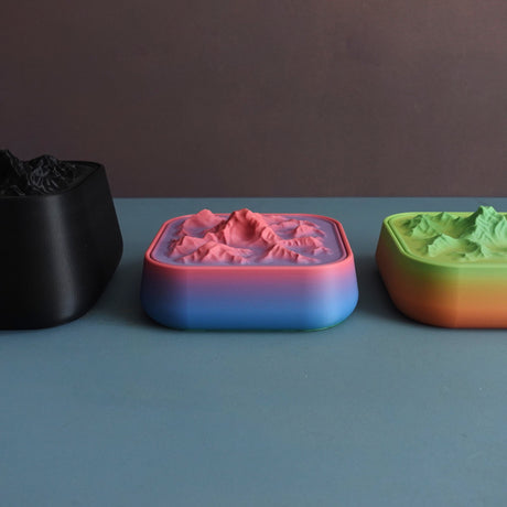 Gazzaladra Montagne Storage & Waste Bin Box | Jewelry Box | Custom! | Multiple Colors! | Personalized! - LV3DPrinting