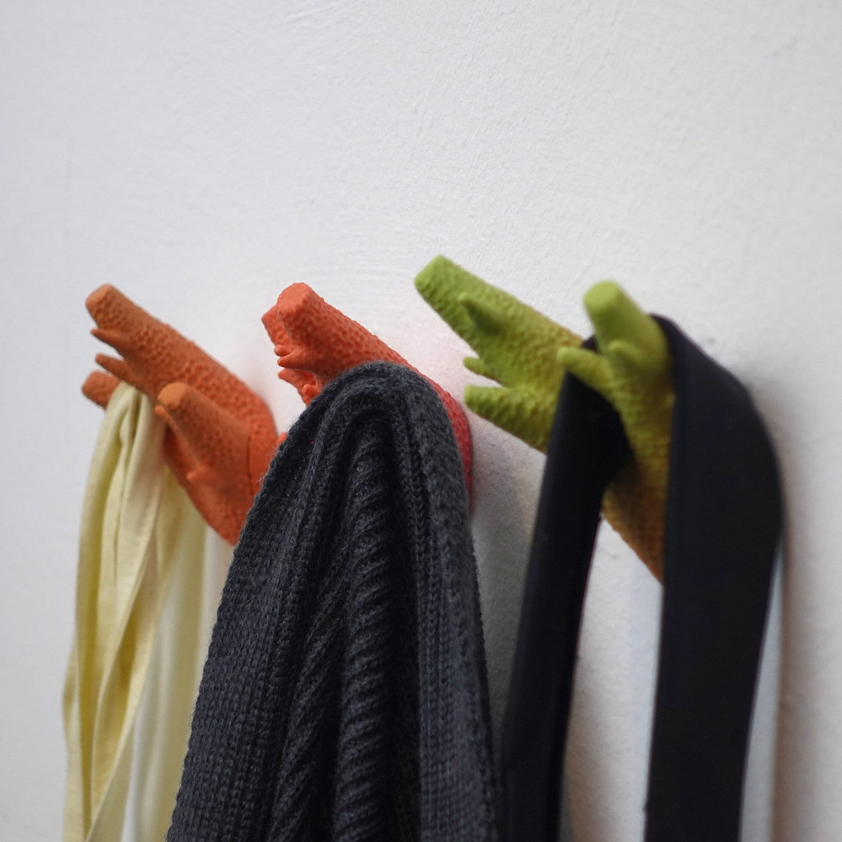 Set of three - Gazzaladra Caliendrum Coral Wall Hooks | Coat Hanger |  Wall Hooks | Coat Rack Wall Mount