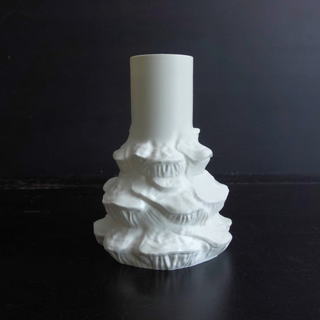 Gazzaladra Abietinum Fungus Vase, Modern Mushroom Flower Vase, Sculptural Nature Inspired Home Decor - LV3DPrinting
