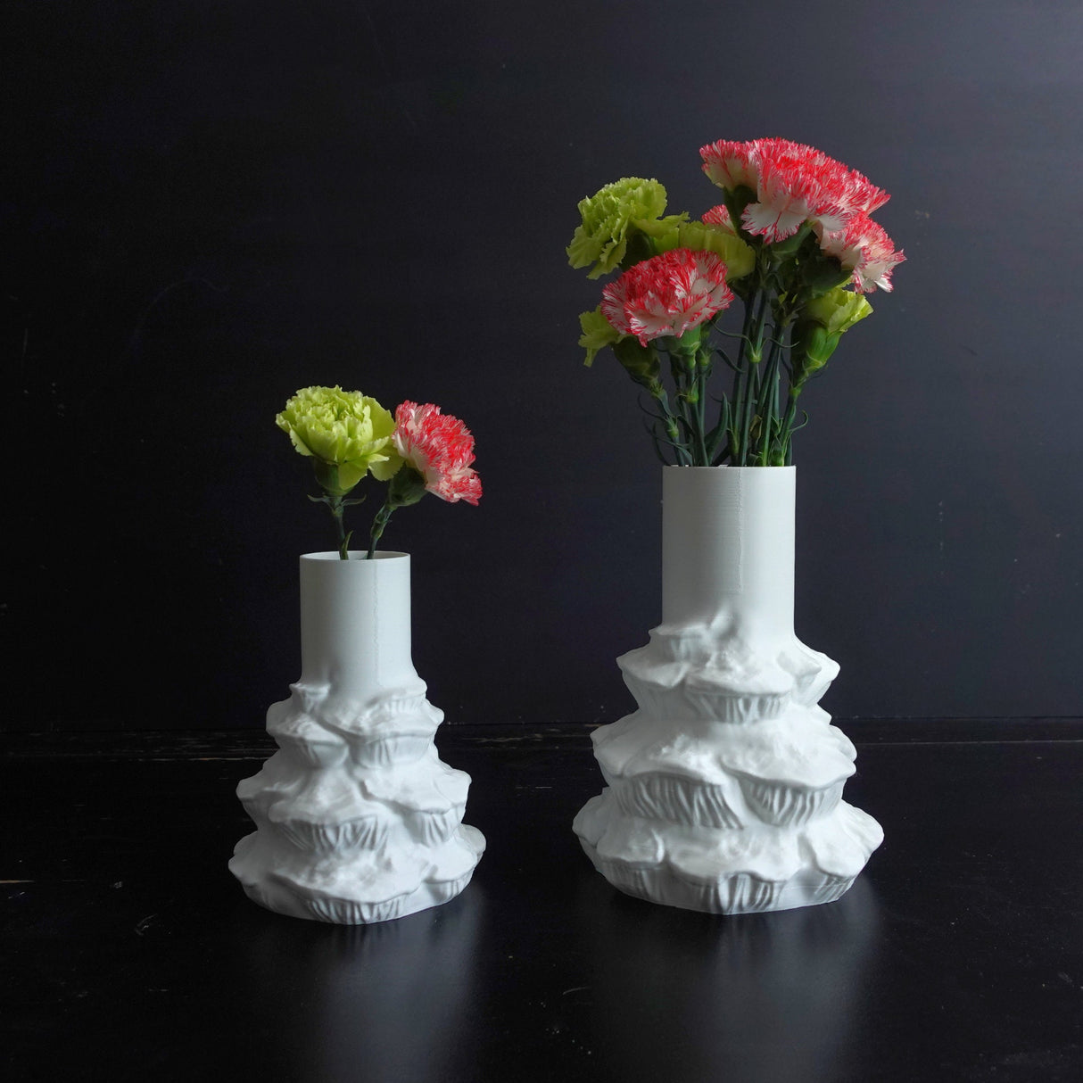 Gazzaladra Abietinum Fungus Vase, Modern Mushroom Flower Vase, Sculptural Nature Inspired Home Decor - LV3DPrinting