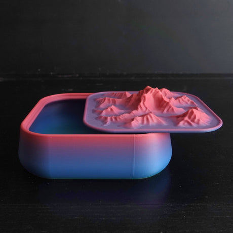 Gazzaladra Montagne Storage & Waste Bin Box | Jewelry Box | Custom! | Multiple Colors! | Personalized! - LV3DPrinting