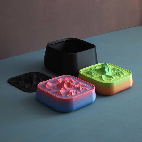 Gazzaladra Montagne Storage & Waste Bin Box | Jewelry Box | Custom! | Multiple Colors! | Personalized! - LV3DPrinting