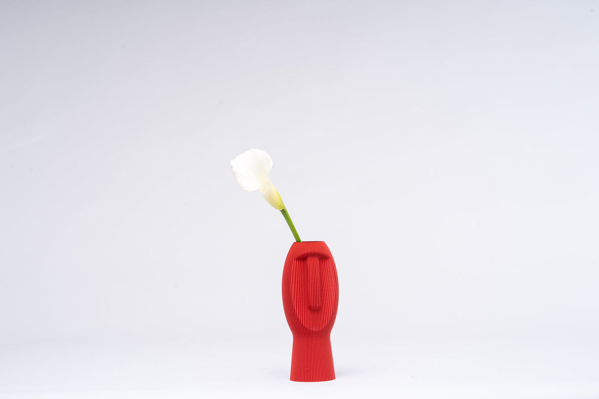 Kowafat Silent Dude Vase – Modern Sculptural Decor for Weddings, Dining Table, Living Room & Bedroom | Minimalist Art Vase - LV3DPrinting