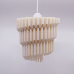 3DPPA Unfurling Ripple 3DPPA Lamp Shade | Home Decor | Gift Idea | Geometric | Pendant Lighting - LV3DPrinting