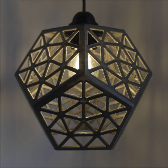 3DPPA Platonic Forest Lamp Shade | Home Decor | Gift Idea | Geometric | Pendant Lighting - LV3DPrinting
