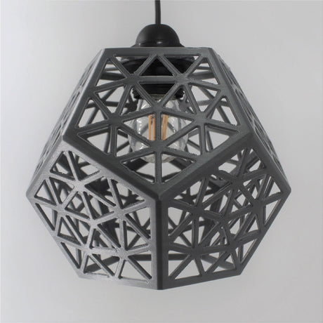 3DPPA Platonic Forest Lamp Shade | Home Decor | Gift Idea | Geometric | Pendant Lighting - LV3DPrinting