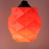 3DPPA Mirrored Lamp Shade | Home Decor | Gift Idea | Geometric | Pendant Lighting - LV3DPrinting