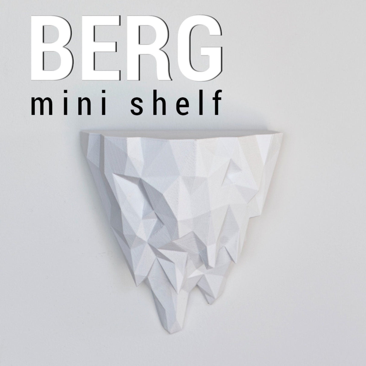 3D Shook Berg Mini Shelf for Party, Living Room, Bedroom