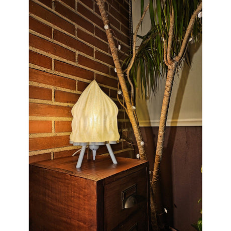 Creaserra Chrysalis Table Lamp | Home Decor | Cuved Lamp | Gift Ideas | Multiple Colors | Customizable - LV3DPrinting
