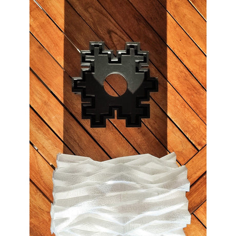 Creaserra Materia Negra Table Lamp | Home Decor | Cuved Lamp | Gift Ideas | Halloween Gift | Multiple Colors | Customizable - LV3DPrinting