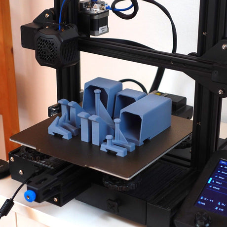 Gazzaladra Build Your Own Tool Rack | Tool Organization | Father's Day Gift | Hanging Rack | Interchangeable Rail System - LV3DPrinting