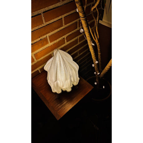 Creaserra Chrysalis Table Lamp | Home Decor | Cuved Lamp | Gift Ideas | Multiple Colors | Customizable - LV3DPrinting