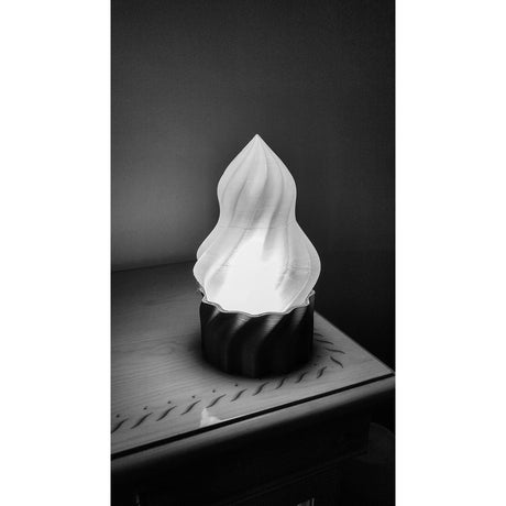 Creaserra LLama Table Lamp | Home Decor | Cuved Lamp | Gift Ideas - LV3DPrinting