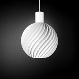 Martin Zampach Ball Wave Lamp Shade | Home Decor | Gift Idea | Pendant Lighting - LV3DPrinting