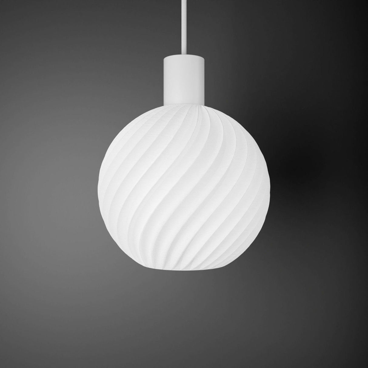 Martin Zampach Ball Wave Lamp Shade | Home Decor | Gift Idea | Pendant Lighting - LV3DPrinting