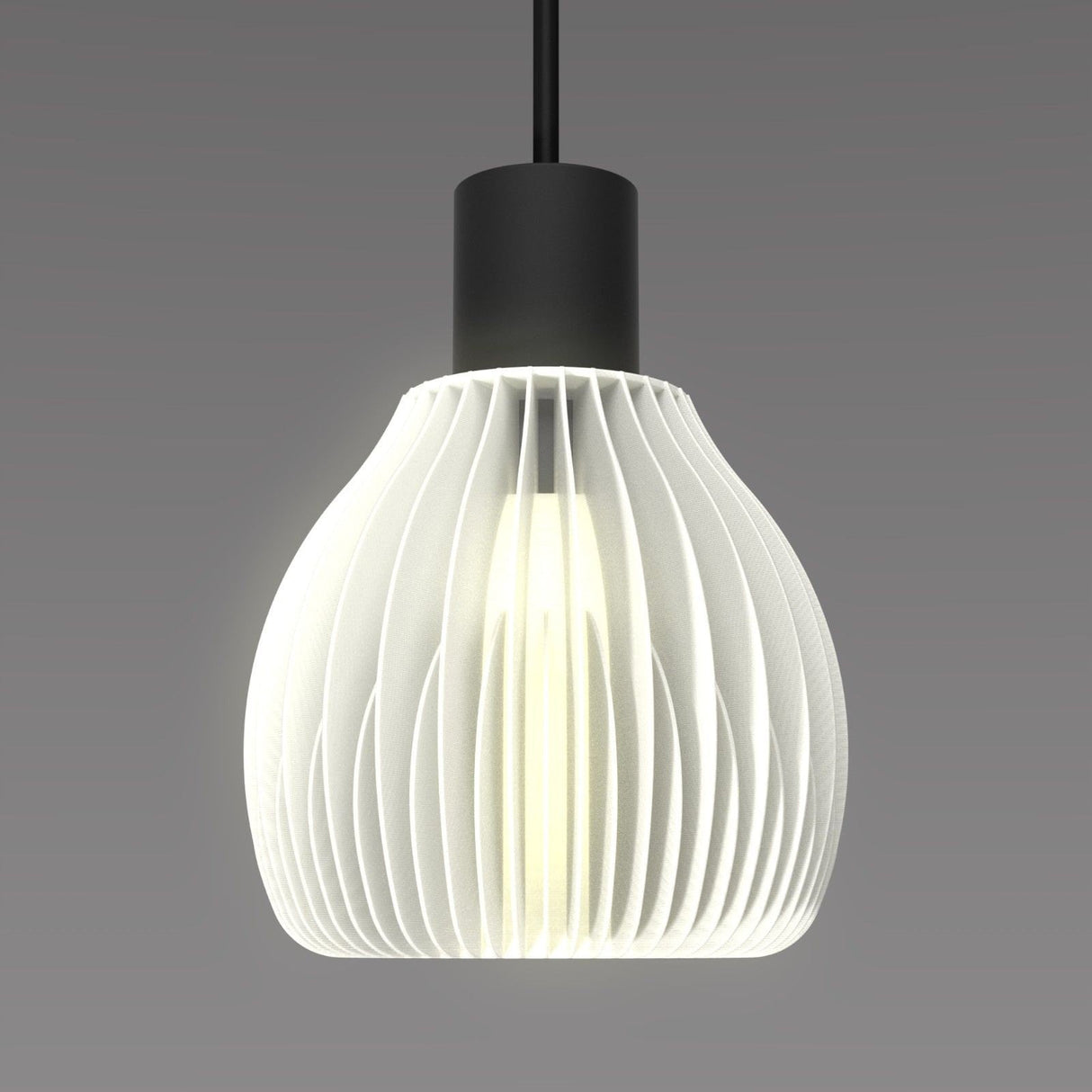 Martin Zampach Lamps Ribone Straight Lamp Shade | Home Decor | Gift Idea | Pendant Lighting - LV3DPrinting