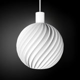 Martin Zampach Ball Wave Lamp Shade | Home Decor | Gift Idea | Pendant Lighting - LV3DPrinting