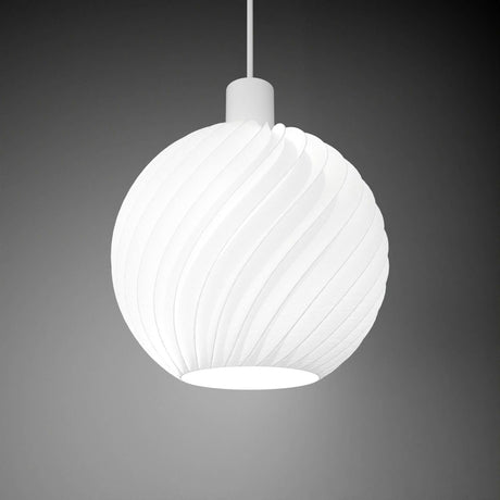 Martin Zampach Ball Wave Lamp Shade | Home Decor | Gift Idea | Pendant Lighting - LV3DPrinting