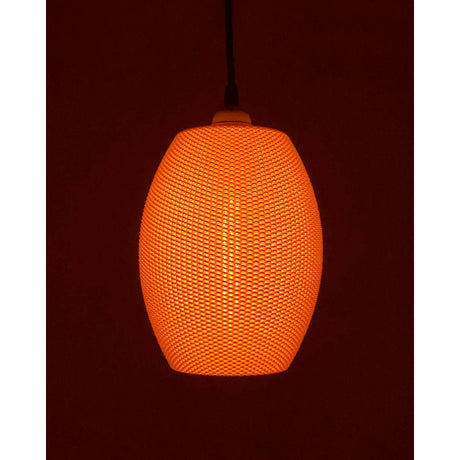 Lunfardo Ovo Lamp Shade | Home Decor | Gift Idea | Geometric | Pendant Lighting - LV3DPrinting