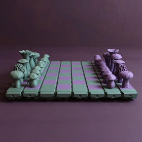 Gazzaladra Forest Chess | Real Wood Options| COLORED | Birthday Gift | Weather Proof Options | Free Shipping!!! - LV3DPrinting