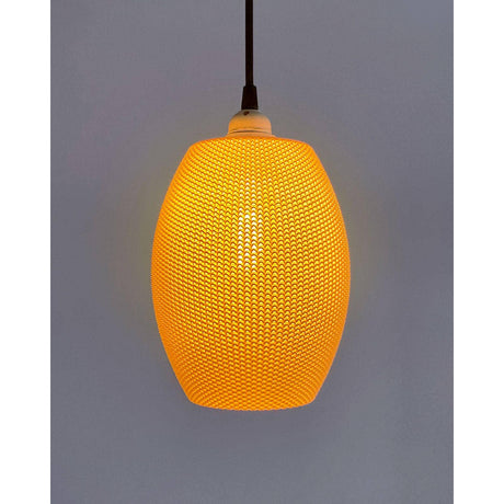 Lunfardo Ovo Lamp Shade | Home Decor | Gift Idea | Geometric | Pendant Lighting - LV3DPrinting