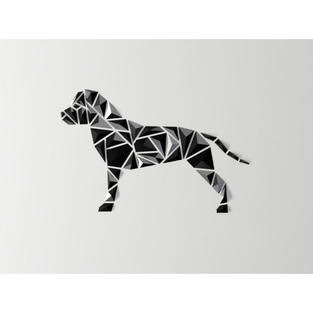DGEmily Geometric Staffy Wall Art | Home Decor | Gift Idea | Polygon | Wall Decor | Custom sizes! | Any Color! | Material Types!