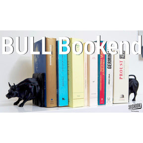 3D Shook The Bull Bookend | Home - Office | Housewarming Gift | Customizable Colors- 3D Printed - LV3DPrinting