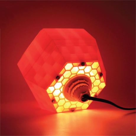 3DPPA Hidden Honeycomb Light Box | Personalized Gifts | Keepsakes | Home Decor - LV3DPrinting