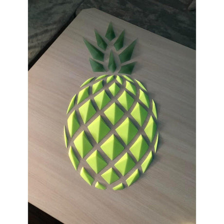 DGEmily Geometric Pineapple Wall Art | Home Decor | Gift Idea | Polygon | Wall Decor | Custom sizes! | Any Color! | Material Types! - LV3DPrinting