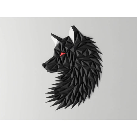 DGEmily Wolf Head Wall Art | Home Decor | Gift Idea | Polygon | Wall Decor | Custom sizes! | Any Color! | Material Types! - LV3DPrinting